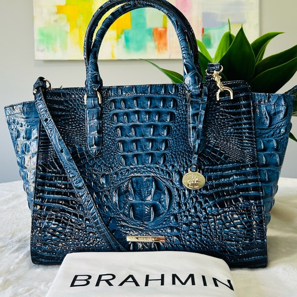 Brahmin Handbags - ⭐️RARE⭐️Brahmin Aubree Maritime Melbourne Satchel